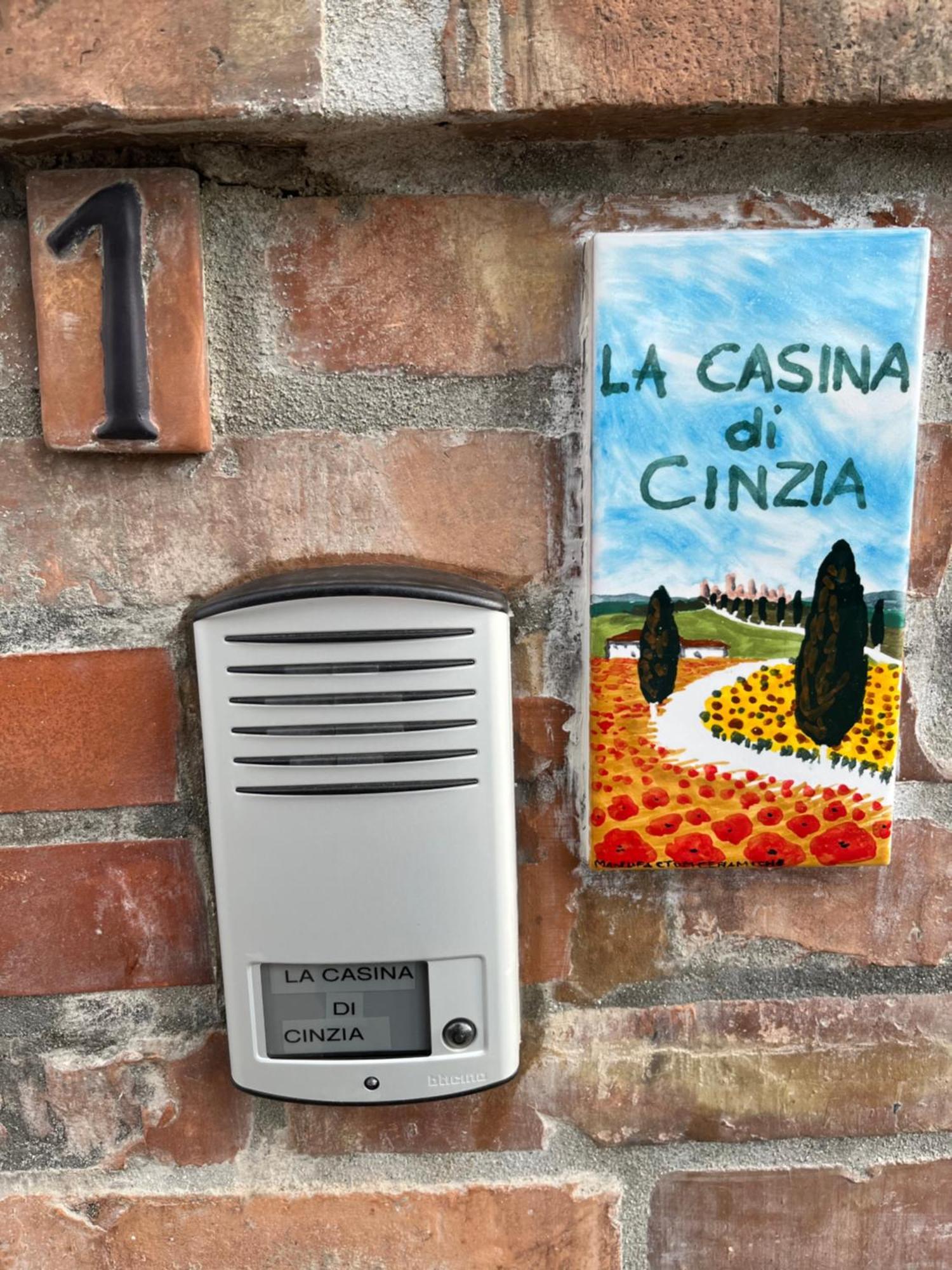 Appartamento La Casina Di Cinzia San Gimignano Esterno foto